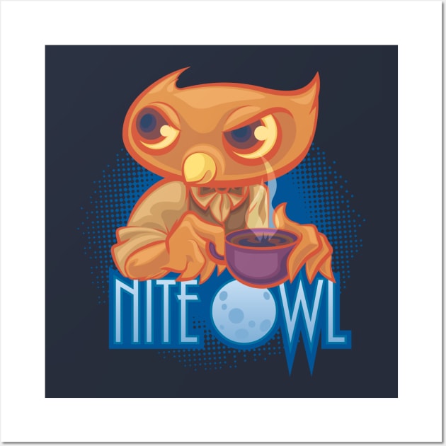 nite owl Wall Art by majanation